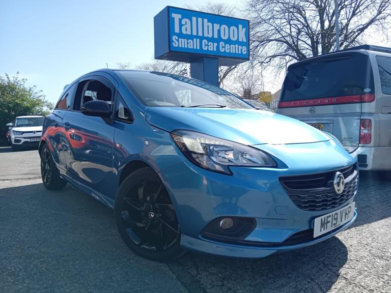 2019 Vauxhall Corsa 1.4i ecoTEC SRi VX Line Nav Black Euro 6 3dr HATCHBACK Petrol Manual