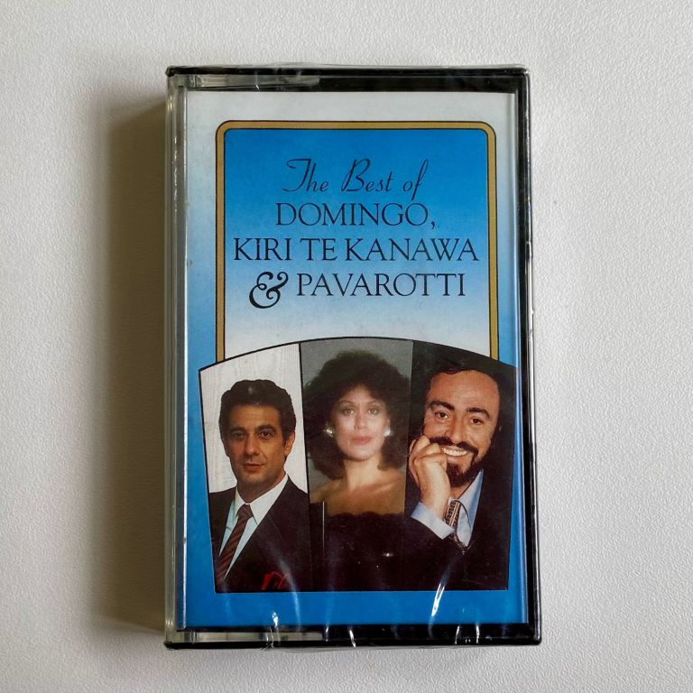 NEW. - The Best of Domingo, Kiri Te Kanawa & Pavarotti Music Cassette 