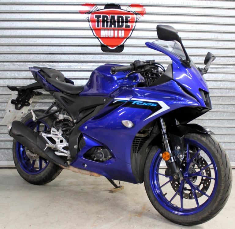 2025 25 YAMAHA YZF-R125 ABS NEW SHAPE TRADE SALE BLUE LEARNER LEGAL 4K TFT MODEL