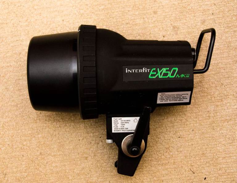 Interfit EX150 MkIII Home Photography Studio Lighting Kit