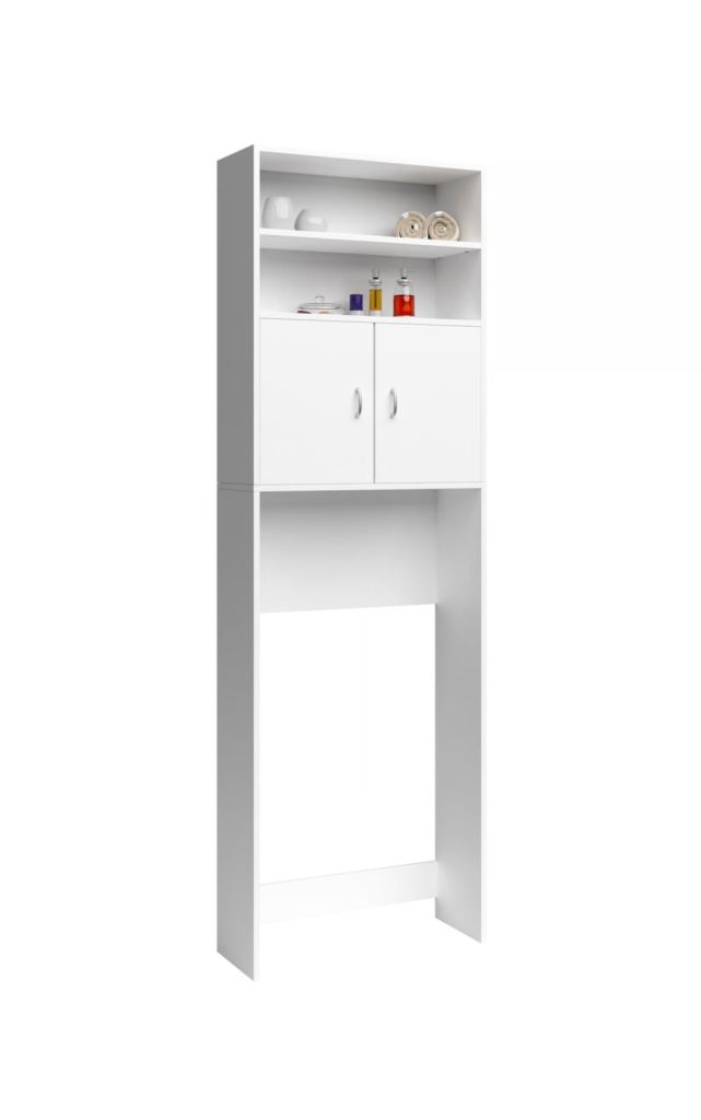 BRAND NEW Washing Machine Cabinet – White (185x63x20cm) – STILL SEALED IN BOX