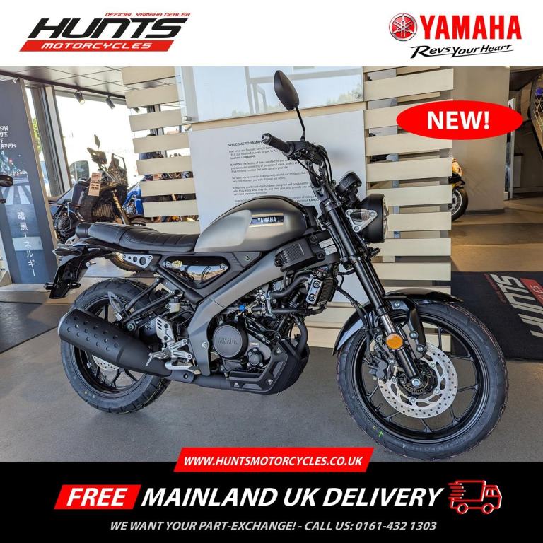 NEW Yamaha XSR125. Lunar Grey. £5,000 On The Road (No Added Fees!)