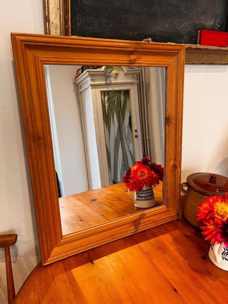 Mirror in Wooden Frame