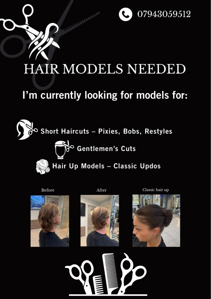 HAIR MODELS NEEDED