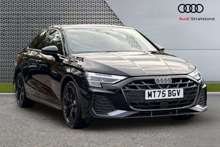 2025 Audi A3 2.0 TDI 150 S Line 4dr S Tronic Saloon Diesel Automatic