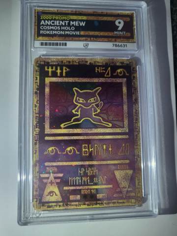 holographic mew movie card holographic mew movie card Pokemon 2000 Movie Ancient Mew Holo Black Star  Promo Trading Card (Fac  Rotterdam Comics