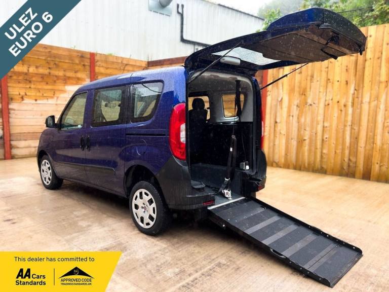2019 Fiat Doblo 3 Seat Wheelchair Accessible Disabled access Vehicle WAV MPV Petrol Manual