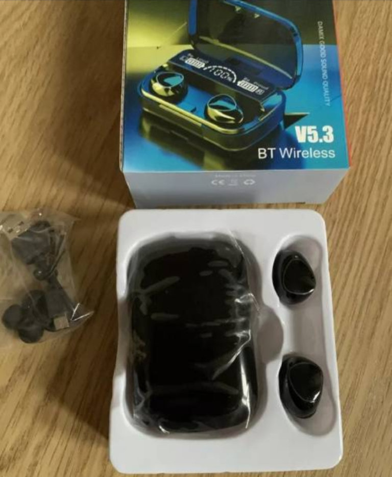 DAMIX M10 V5.3 BT Wireless  Rechargeable Wireless Bluetooth Ear Buds