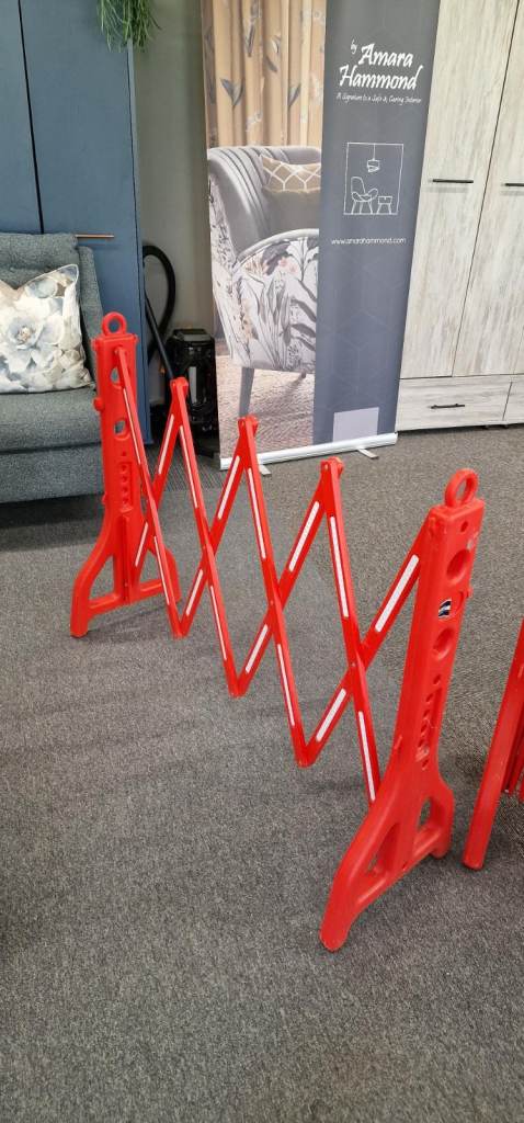 x5 Collapsible Safety Barrier