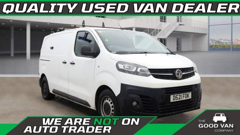 2021 Vauxhall Vivaro L1 H1 Edition 1.5 Turbo D 120 PS SWB Tradesmans Van - Racked Ready for Work ...