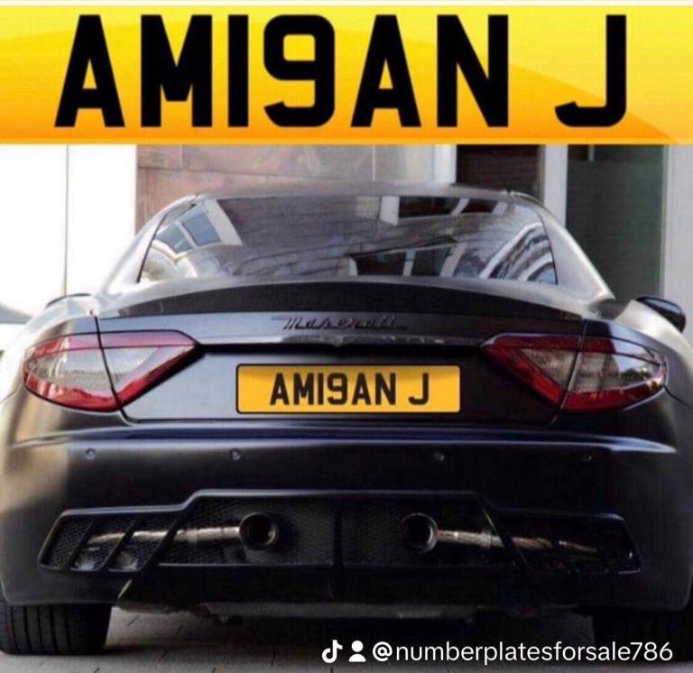 Amaan J Private reg 