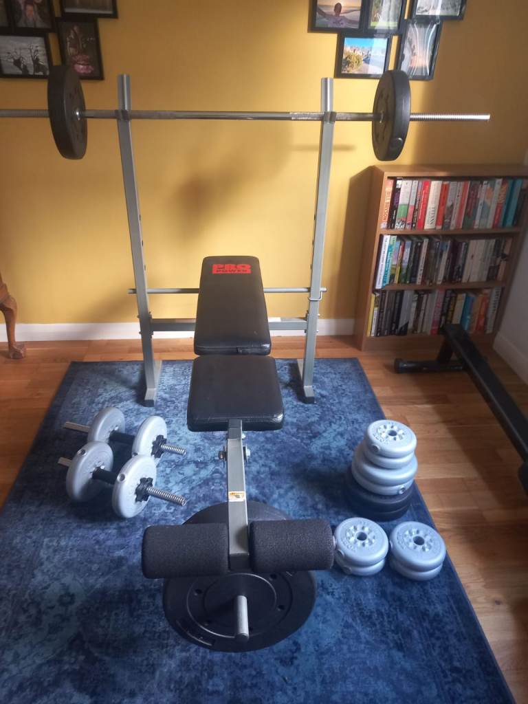 PRO Power home gym - bench and weights