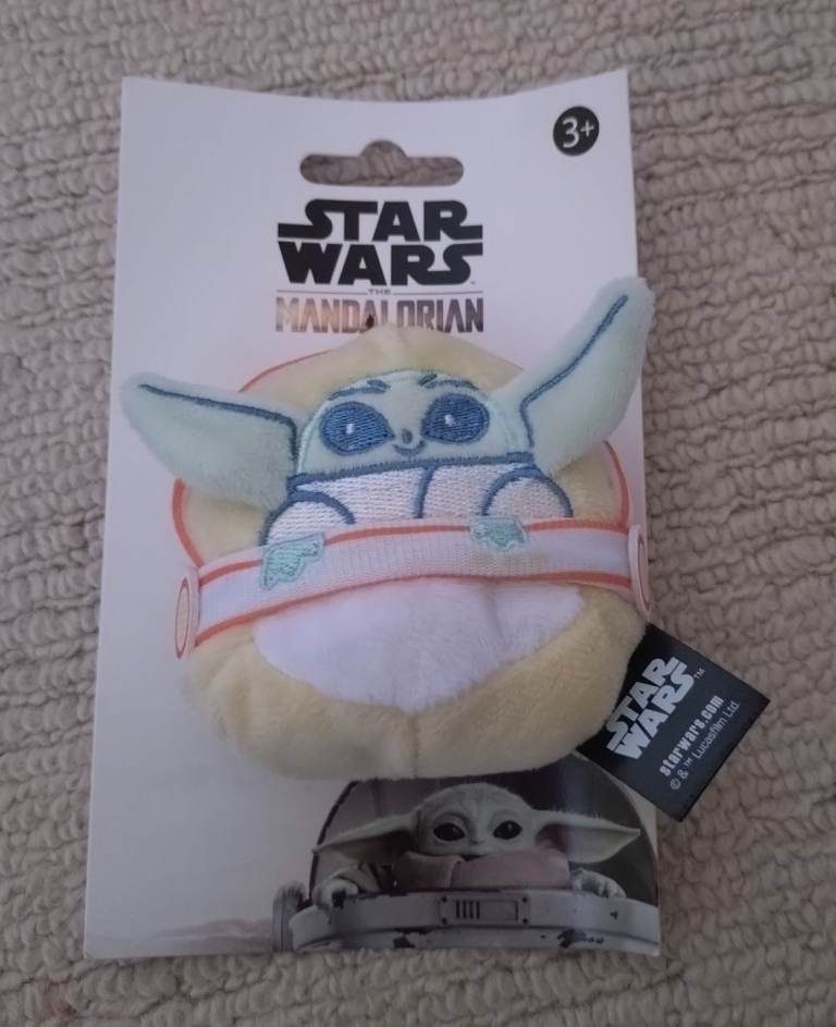 BNWT Disney Star Wars The Mandalorian Baby Yoda Grogu Plush Keyring