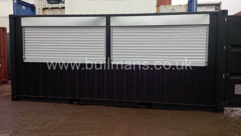 Mobile Bar / Mobile Kiosk Shipping container – 20ft
