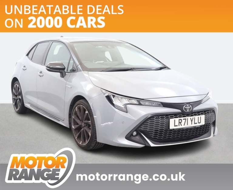 2021 Toyota Corolla 1.8 VVT-i Hybrid GR Sport 5dr CVT Hatchback PETROL/ELECTRIC Automatic