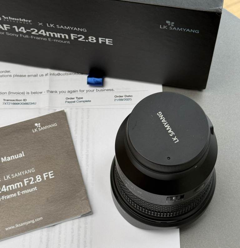 Samyang Schneider AF 14-24mm F2.8 FE lens