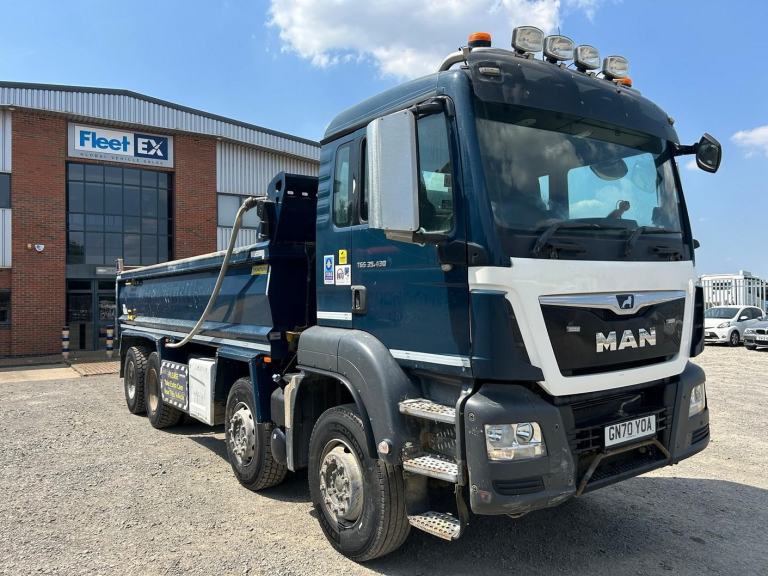 MAN TGS 35.430 *EURO 6* 8X4 STEEL TIPPER 2021 – GN70 YOA