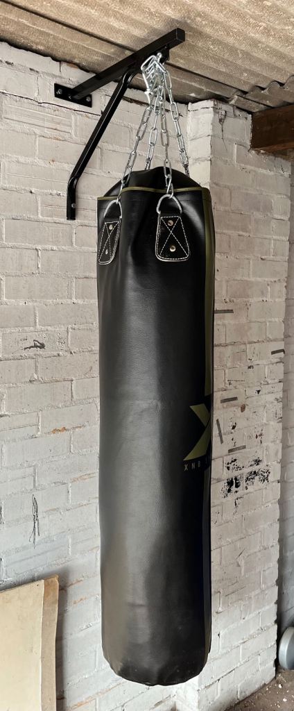Punch bag and bracket