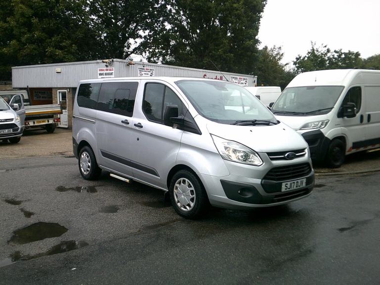 Ford Tourneo Custom 7 SEATER,2017,17 REG,SILVER,153k NEW BELT,VERY CLEAN VAN