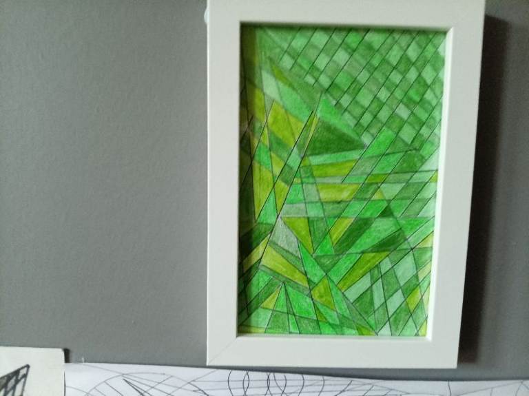 Hand drawn and coloured one offs 