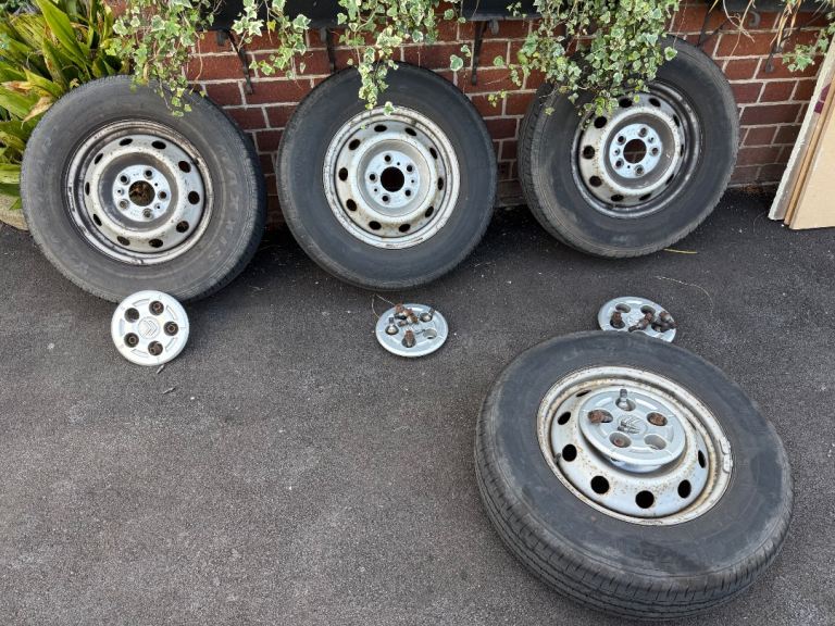 16” 5/130mm pcd wheels and tyres