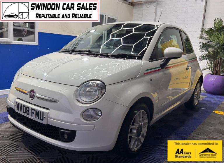 2008 Fiat 500 1.2 Sport 3dr HATCHBACK PETROL Manual