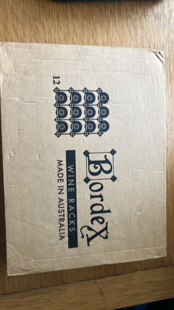 Bordex 12-Bottle Wine Rack – New in Box