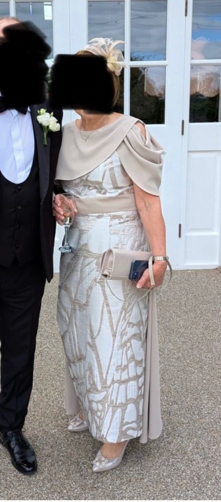Lisabella Mother of the Bride Dress - Oyster - Size 10
