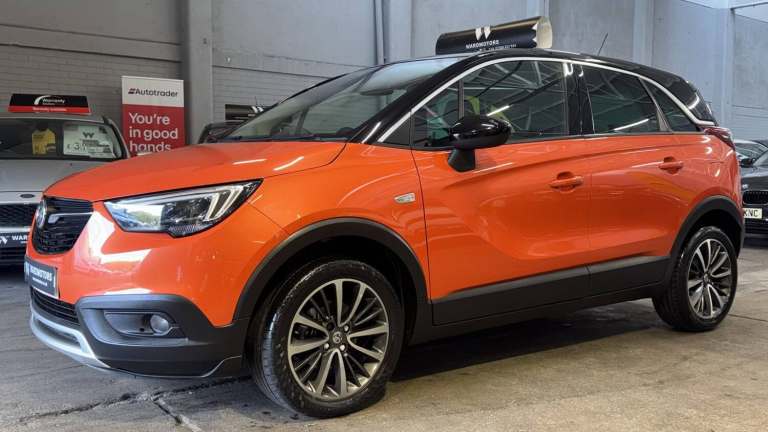 2020 Vauxhall Crossland X 1.2 Turbo GPF Elite Nav Orange 5dr SATNAV+1 KEEPER+CRUISE SUV Petrol Ma...