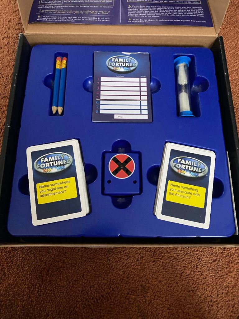 Family Fortunes Board Game - New Edition, Good Condition