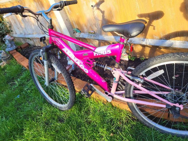 Full suspension mountain bike 