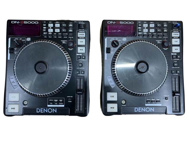 Denon DN-S5000 DJ CD Players (Pair) Japan – Good Condition