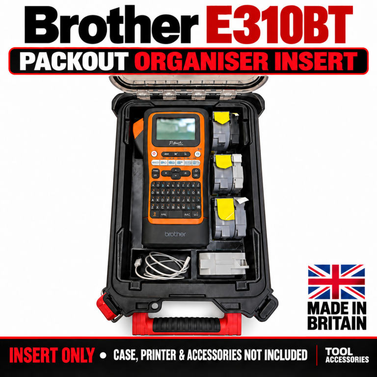 Brother P-Touch E310BT Insert For Milwaukee Packout Organiser | in ...