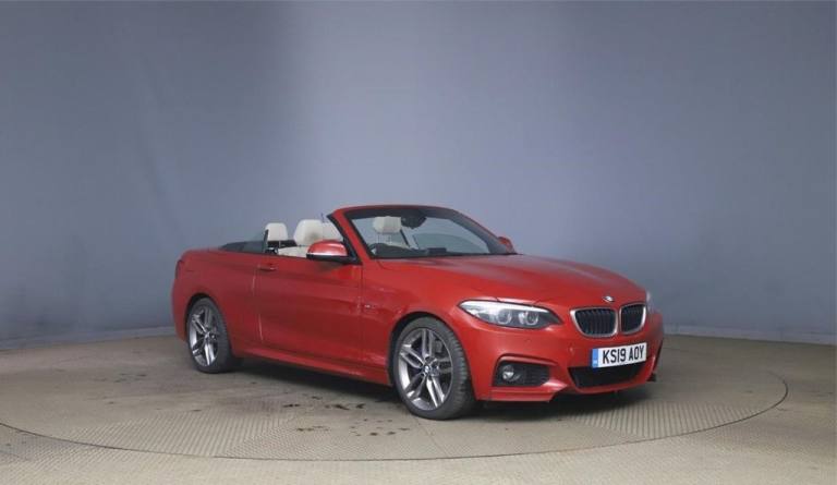 2019 BMW 2 Series 220d M Sport 2dr [Nav] Step Auto CONVERTIBLE DIESEL Automatic