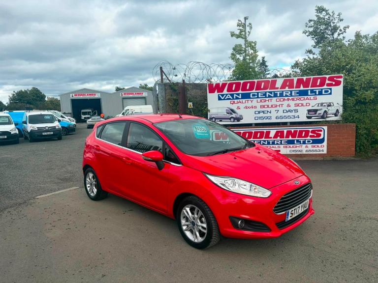 2017 ON 17 PLATE FORD FIESTA ZETEC TURBO 1.0 5 DOOR HATCHBACK 59K ULEZ FREE ZONE