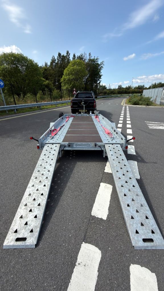 Indespension CT27147 14'1 x 6'4 Fixed Bed Car Transporter Trailer