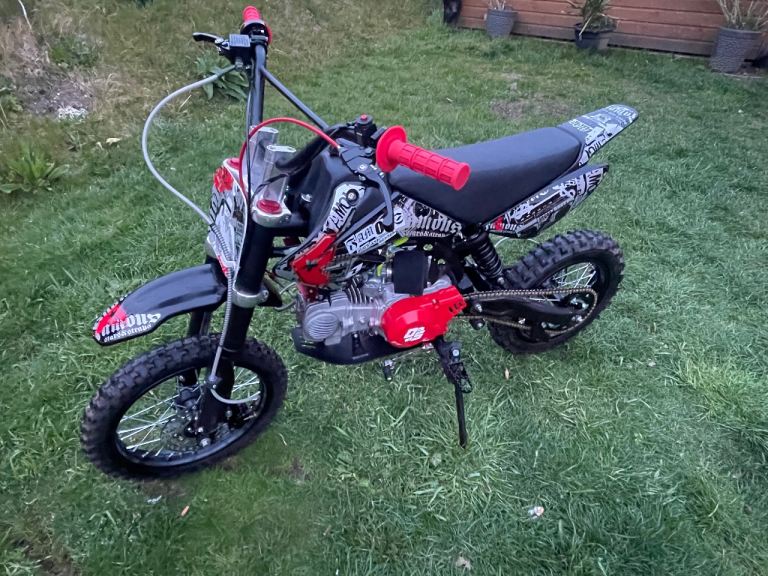 140 cc pit bike fresh build all new parts 