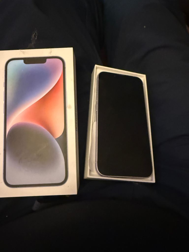 Apple I phone 14 on all networks boxed great battery health £280