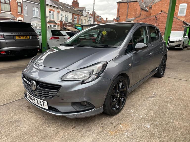 2019 Vauxhall Corsa 1.4i SRi VX Line Nav Black Euro 6 (s/s) 5dr HATCHBACK Petrol Manual