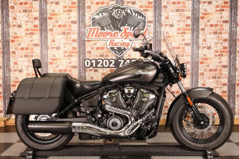 2025 INDIAN SUPER SCOUT - 1,790 MILES! - S AND S EXHAUST - BACKREST - SUPERB