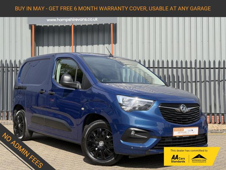 2020 Vauxhall Combo 1.5 Turbo D 2000 Sportive Panel Van 4dr Diesel Manual L1 H1 Euro 6 (s/s) (1 P...