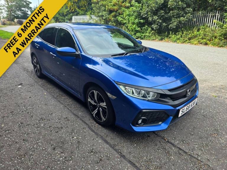 image for 2018 68 HONDA CIVIC 1.0 VTEC TURBO SR HATCHBACK 5DR PETROL MANUAL EURO 6 (S/S) (