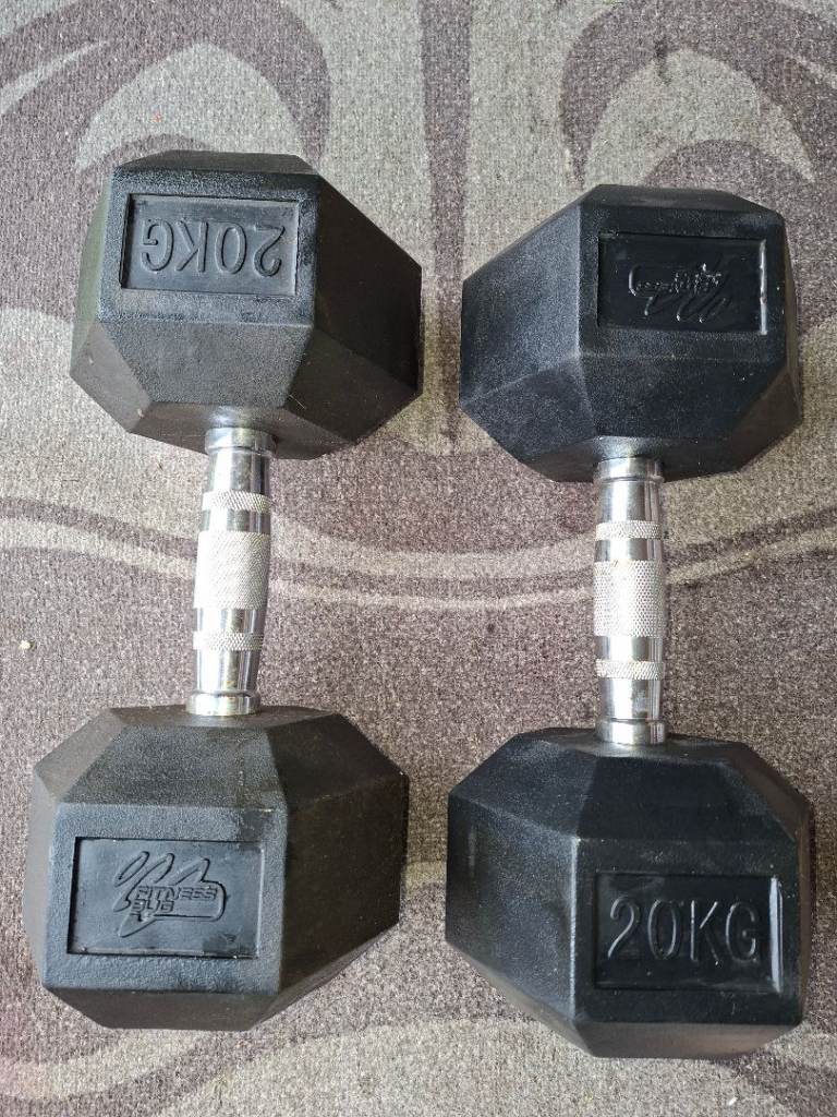 20KG Fitness Bug dumbells