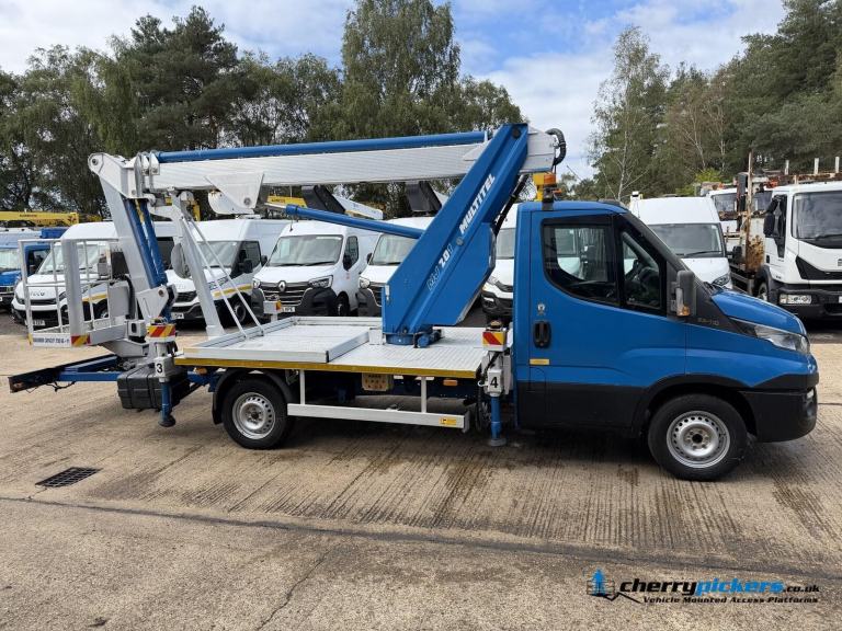 2015 Iveco Daily Multitel MJ201 Cherry Picker Access Platform - TRADE EXPORT
