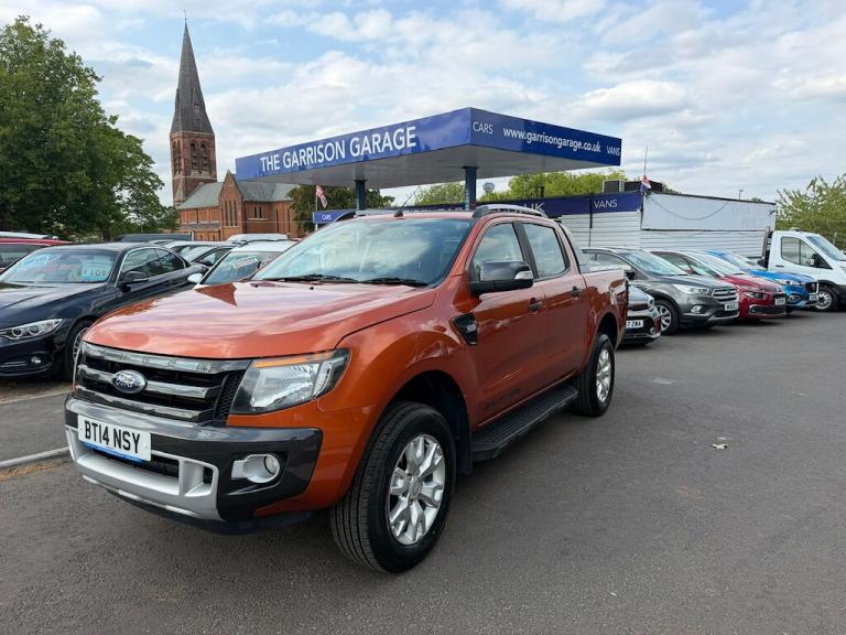 2014 Ford Ranger WILDTRAK 4X4 DCB TDCI Unlisted Diesel Manual