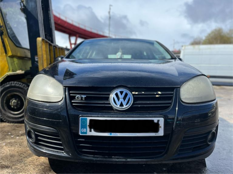 VW GOLF MK5 GT SPORT FOR BREAKING IN BLACK LO41 2007 