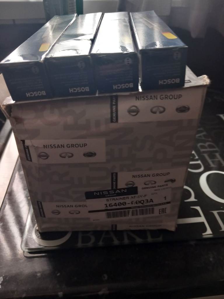 glow plugs and fuel filter