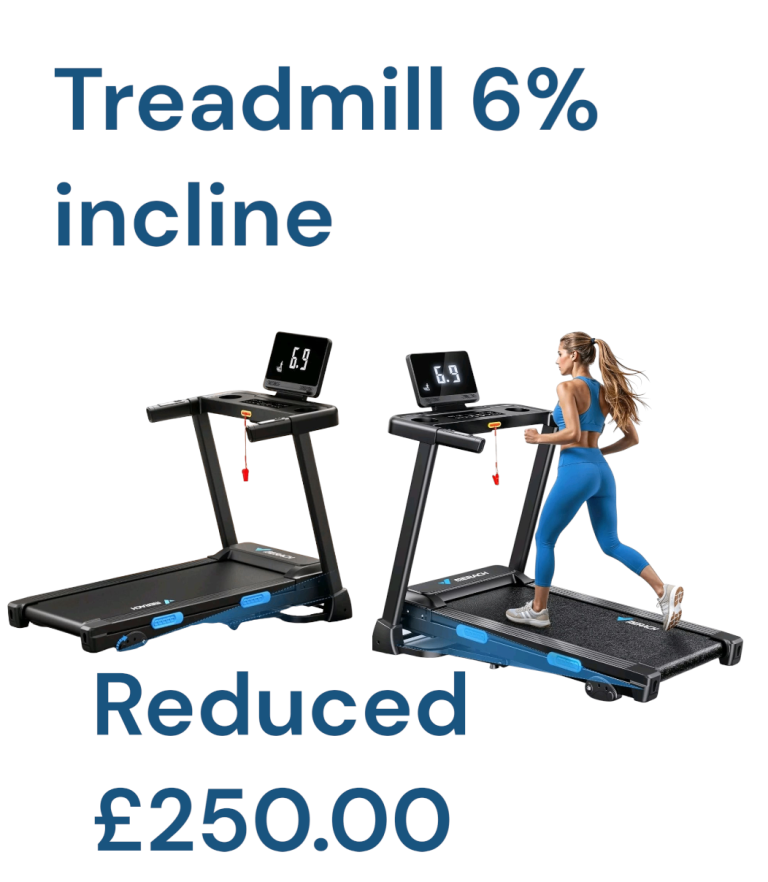 Treadmill walk pad incline 6% brand new boxed REDUCED 