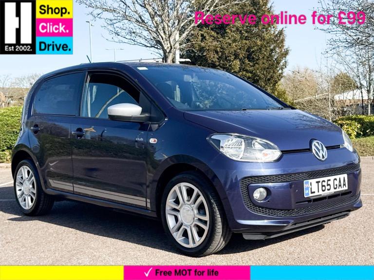 2015 Volkswagen up! 1.0 Club up! Hatchback 5dr Petrol Manual Euro 6 (75 ps) HATCHBACK Petrol Manual