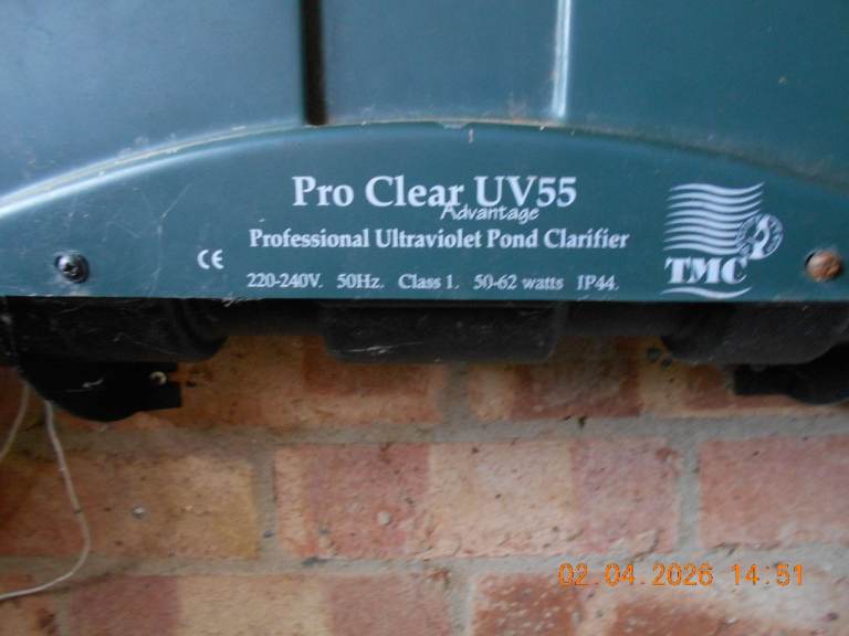 KOI CARP PUMP, UV ,AND FILTER SYSTEM 